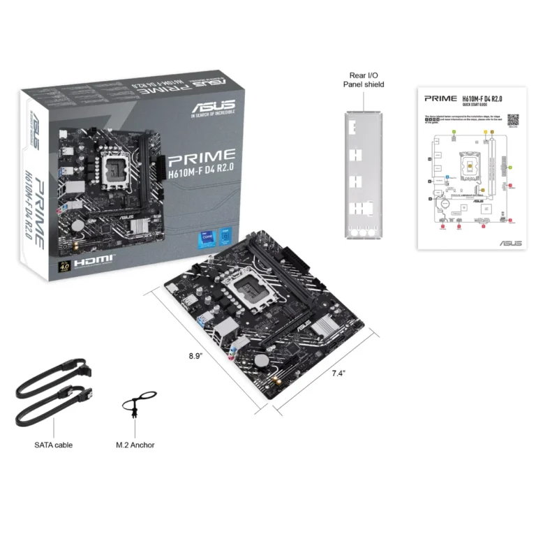 ASUS PRIME H610M-F D4 R2.0