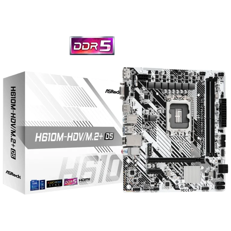 ASRock H610M-HDV/M.2+ D5