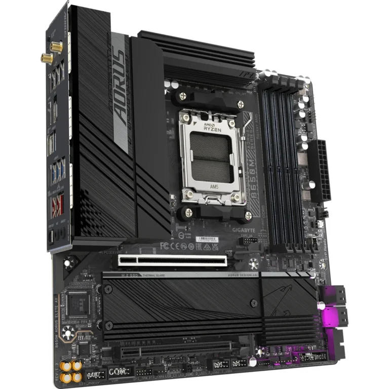 Placa Madre Gigabyte B650M Aorus Elite AX AM5
