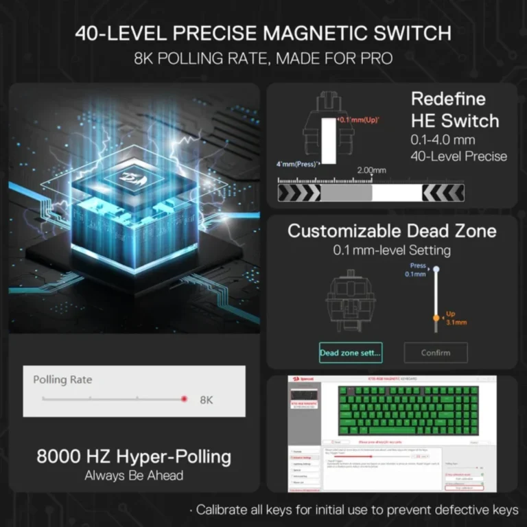 Teclado Magnético Redragon Ghostblade K735 (5)