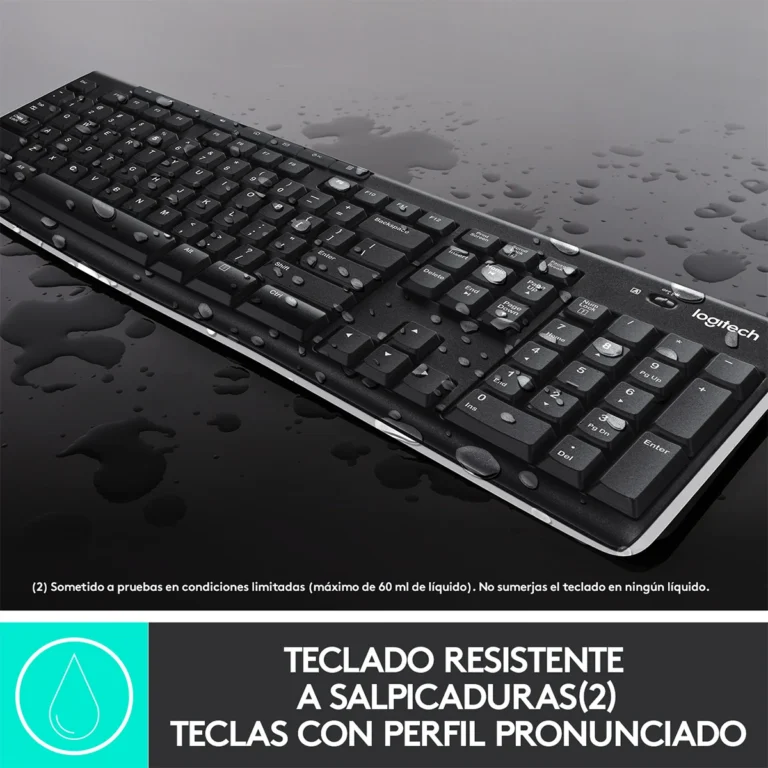 Teclado y mouse Logitech MK270 (4)