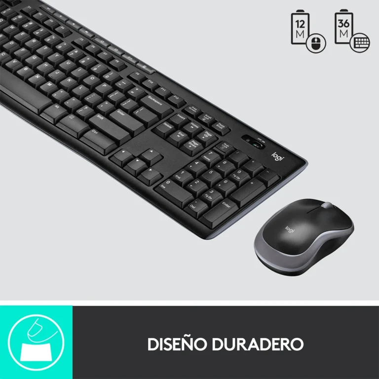 Teclado y mouse Logitech MK270 (5)